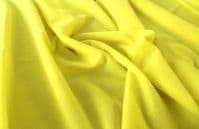 Faux Suede Suedette 100% Polyester Fabric Materia 170g - YELLOW